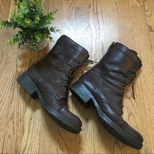 Born boots midi leather size 8.5